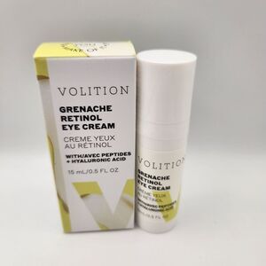 Volition Grenache Retinol Eye Cream Hydrates and Soothes 0.5 fl.oz
